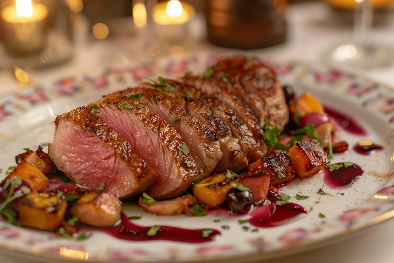 Quel accompagnement pour un magret de canard