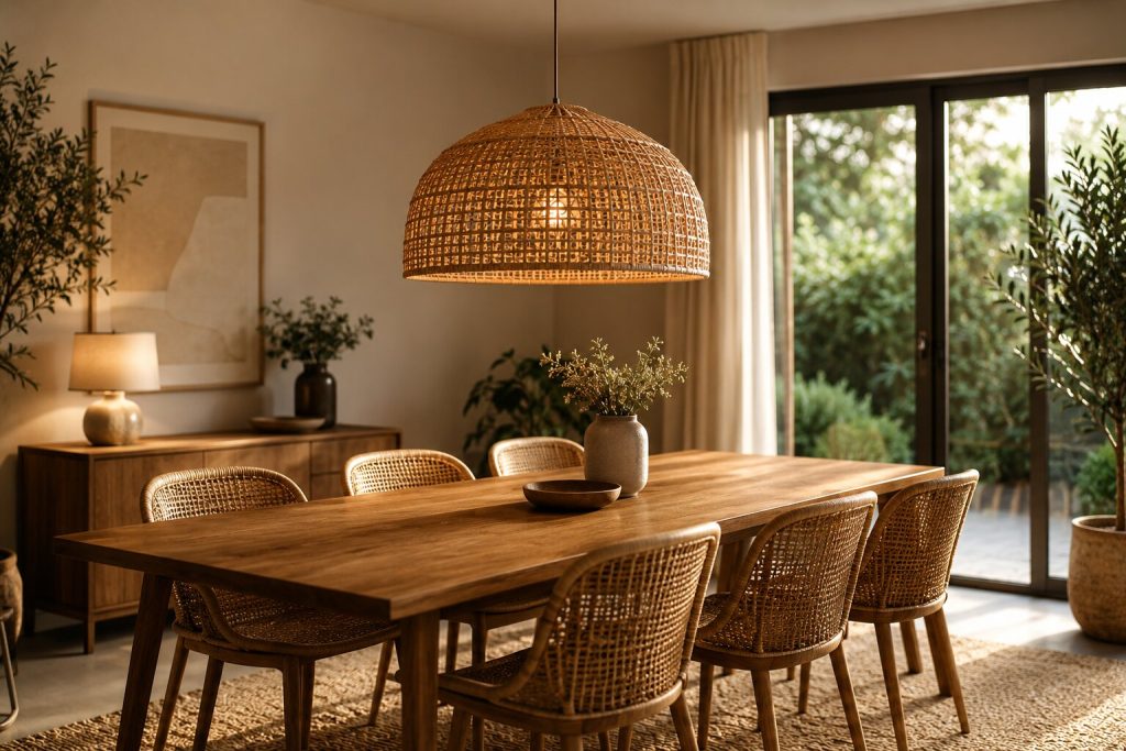 type de luminaire pour une salle à manger