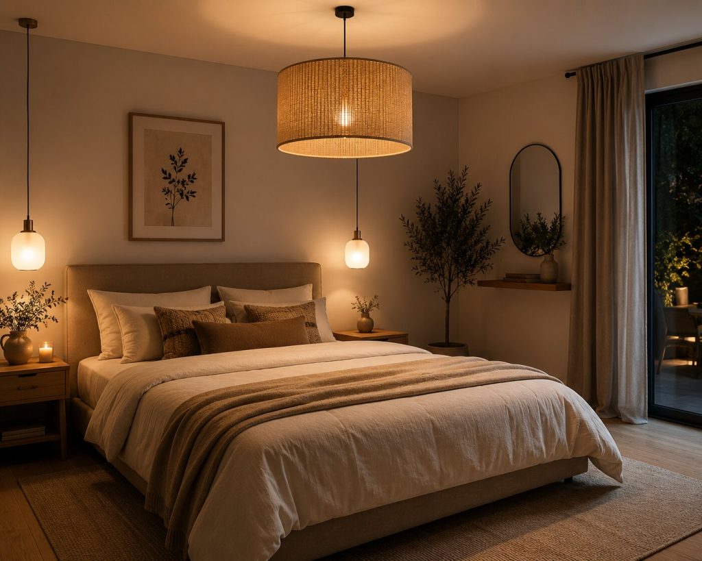 exemple de luminaires pour une chambre